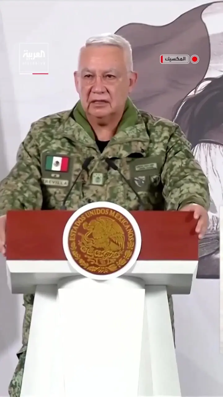بغض وزیر دفاع مکزیک پس از وقوع جنگ داخلی