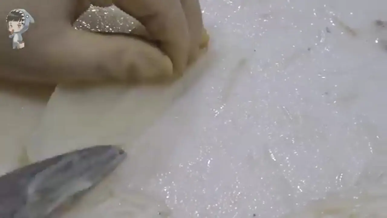 غذای خیابانی در کره؛ برش ماهرانه ماهی مرکب و تهیه دو نوع غذا با آن در پوهانگ