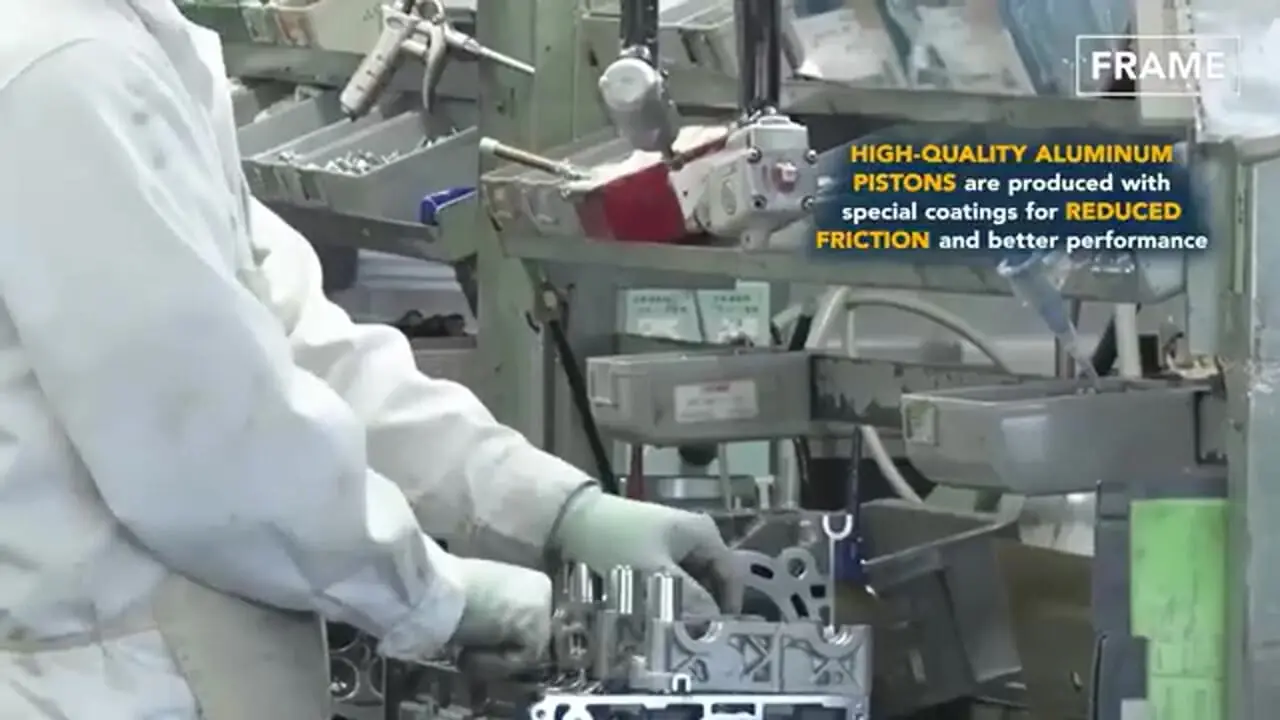 مراحل ساخت موتورهای چهارچرخ هوندا در کارخانه ای در آمریکا