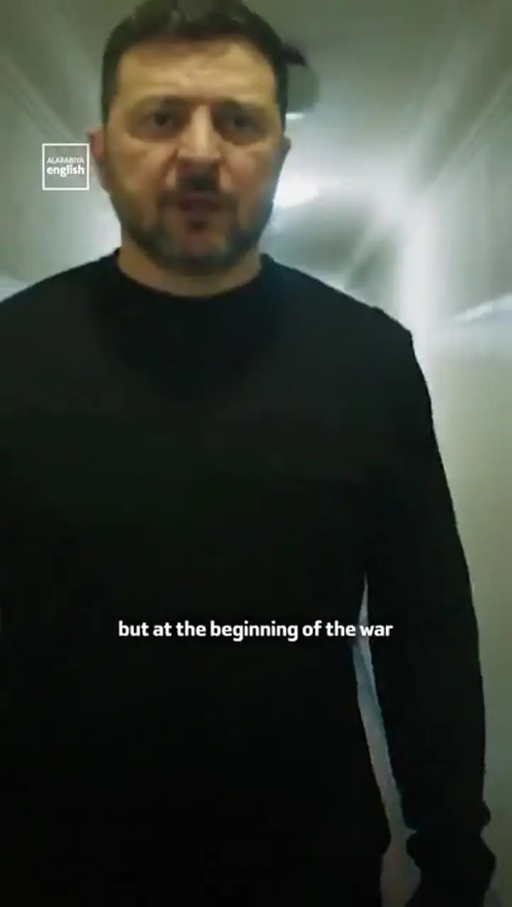 ولادیمیر زلنسکی از پناهگاه سری خود رونمایی کرد