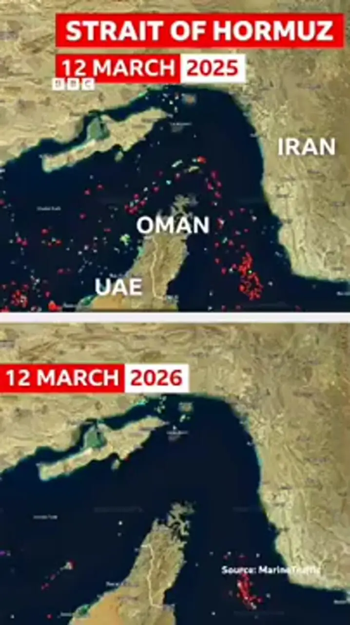 ببینید| نگاهی به وضعیت تنگه هرمز سال قبل و این روزها