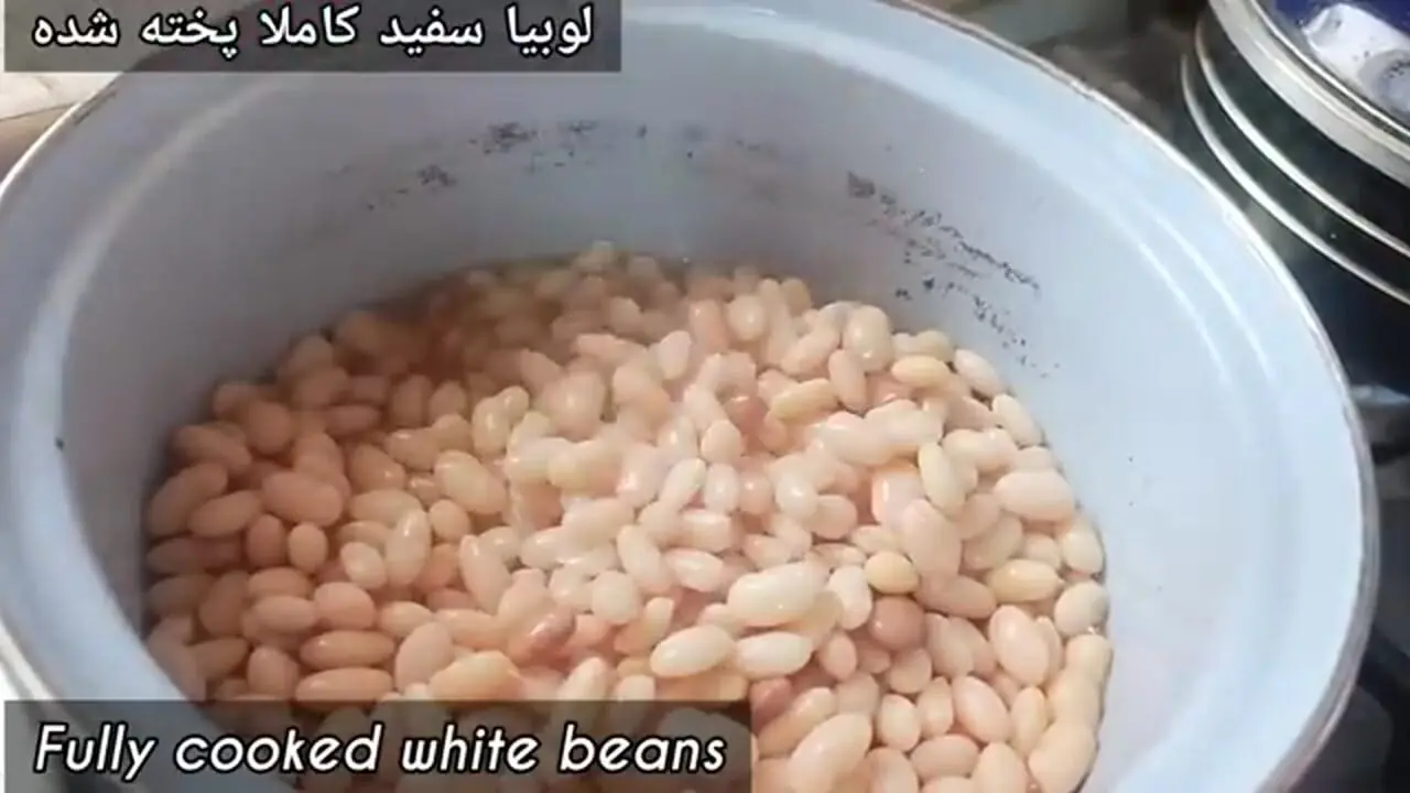 ببینید| طرز تهیه یک غذای گیاهی و ساده با لوبیا سفید