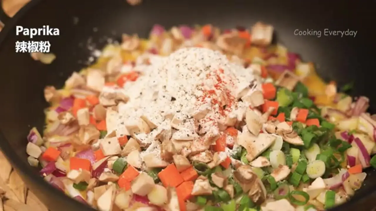 ببینید| طرز تهیه یک غذای جدید با پیاز و تخم مرغ