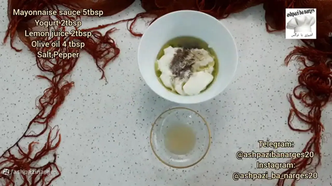 ببینید| طرز تهیه سالاد ماکارونی با تن ماهی