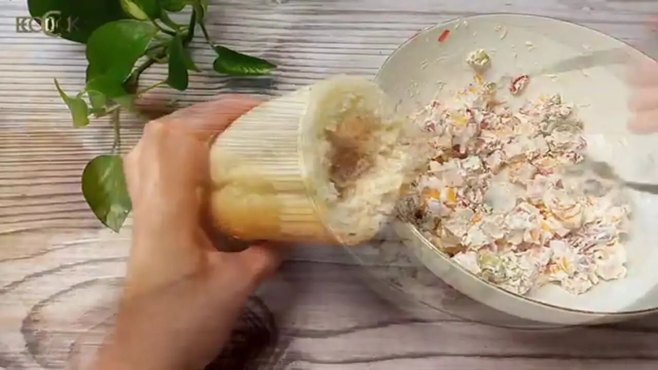 ببینید| طرز تهیه یک ساندویچ سرد با ژامبون و پنیر 