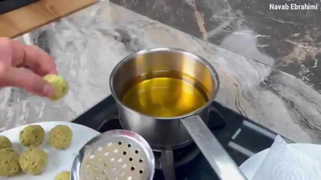 ببینید| طرز تهیه فلافل؛ یک غذای خوشمزه و ساده