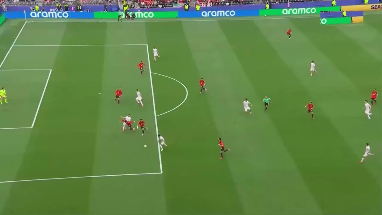 گل اول ایران به مصر توسط رامین رضائیان