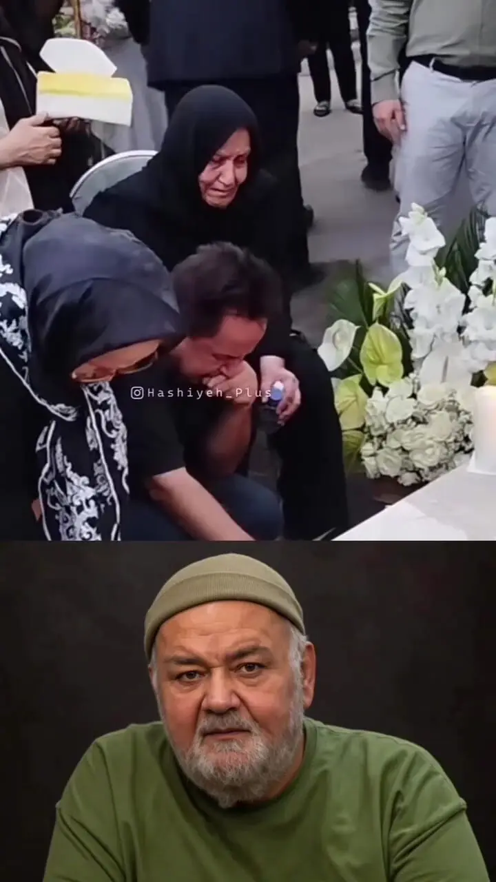 ویدیویی تلخی از گریههای خانواده زندهیاد اکبر عبدی بر سر مزارش منتشر شد