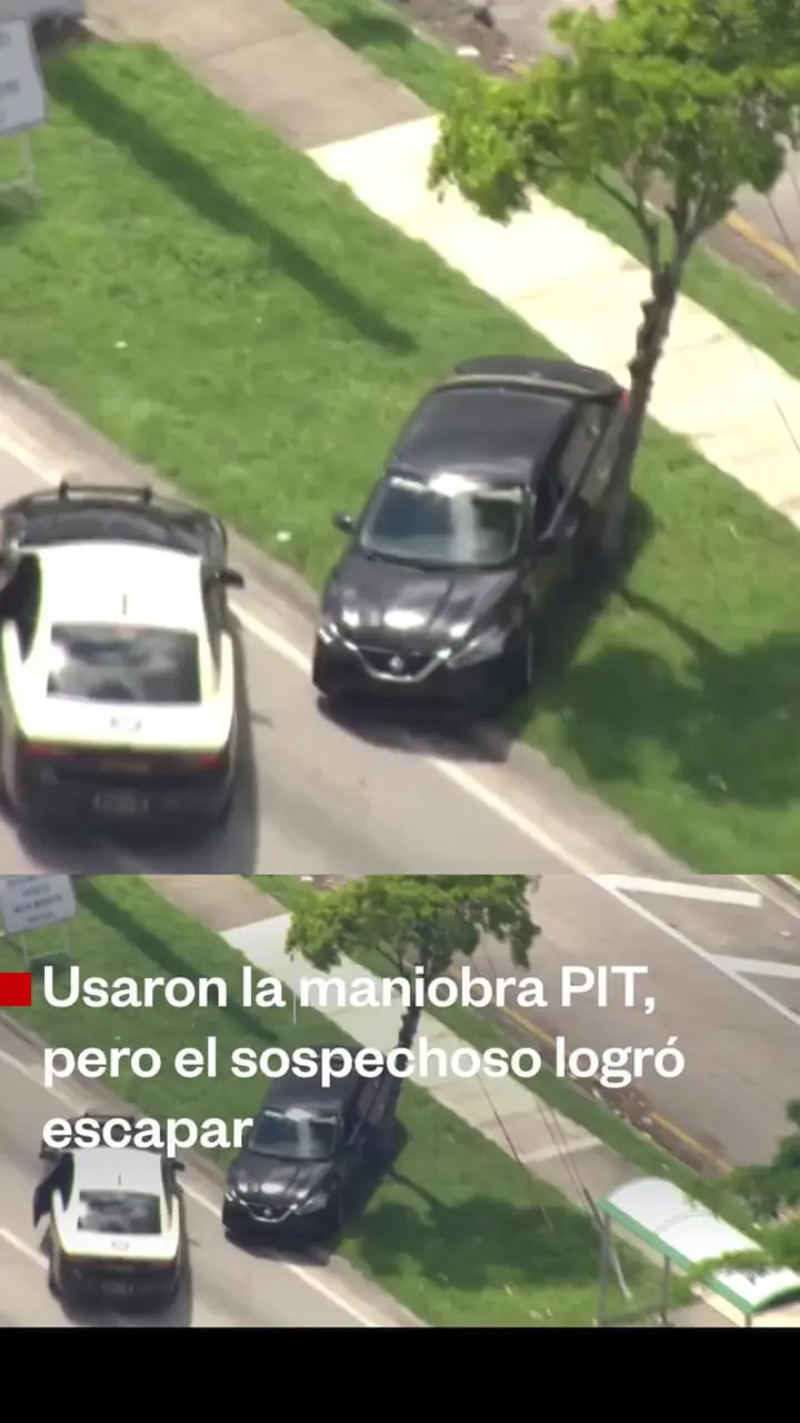 تکنیک پلیس برای متوقف کردن خودروی فراری